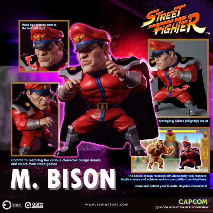 Street Fighter Qbitz XL M. Bison Figure Gallery Image 14