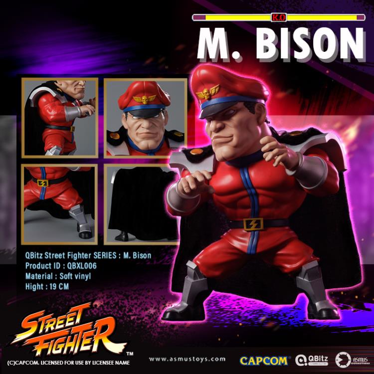 Street Fighter Qbitz XL M. Bison Figure Gallery Image 15
