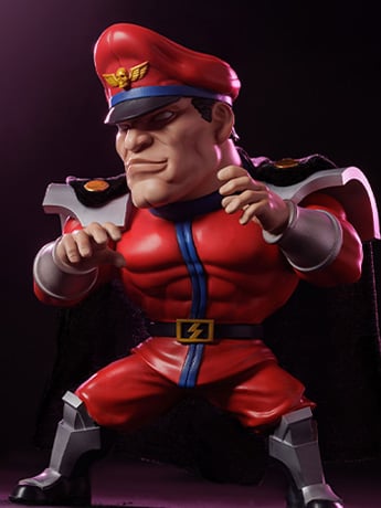 Street Fighter Qbitz XL M. Bison Figure Gallery Image 2
