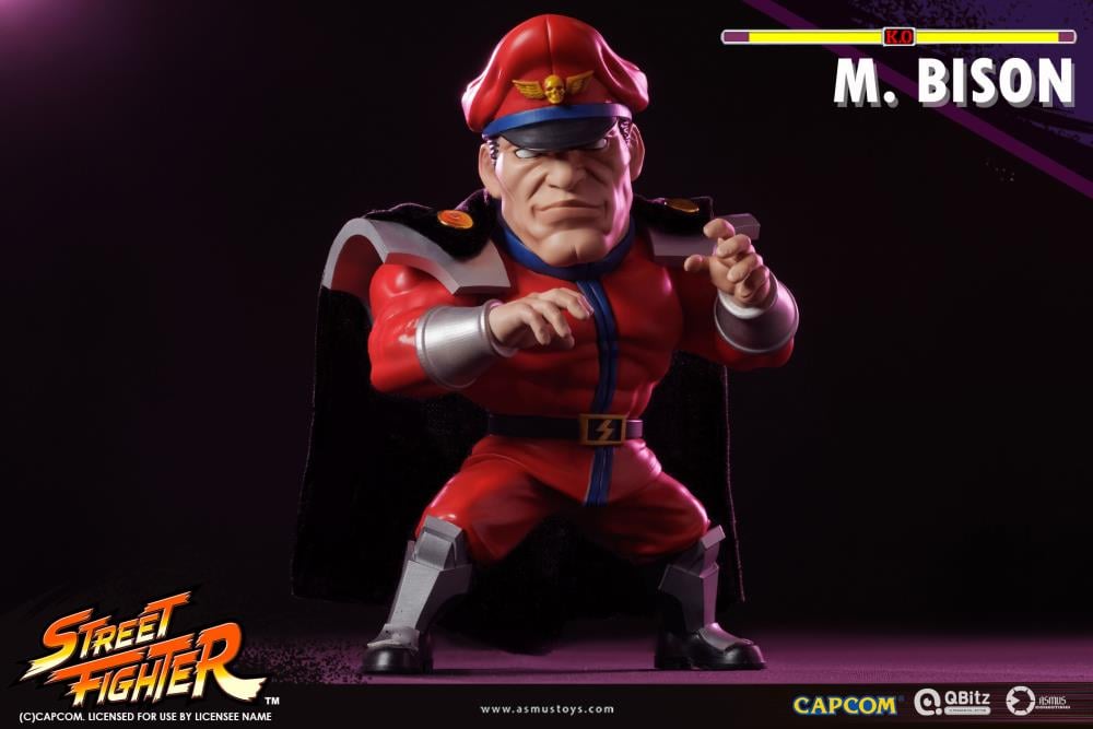Street Fighter Qbitz XL M. Bison Figure Gallery Image 13