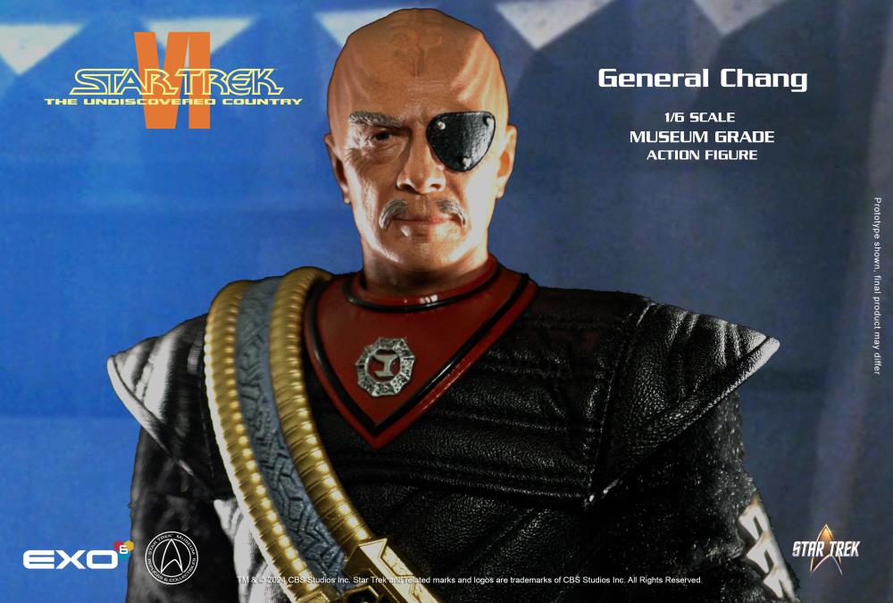 Star Trek VI: The Undiscovered Country General Chang 1/6 Scale Figure Gallery Image 5