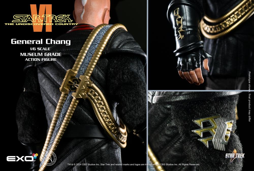 Star Trek VI: The Undiscovered Country General Chang 1/6 Scale Figure Gallery Image 9
