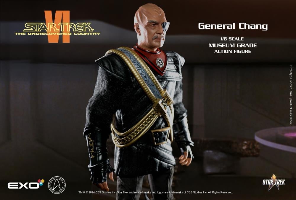 Star Trek VI: The Undiscovered Country General Chang 1/6 Scale Figure Gallery Image 7