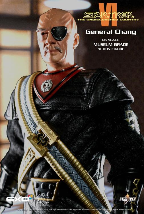Star Trek VI: The Undiscovered Country General Chang 1/6 Scale Figure Gallery Image 4