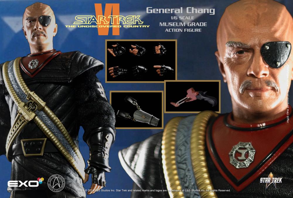 Star Trek VI: The Undiscovered Country General Chang 1/6 Scale Figure Gallery Image 11
