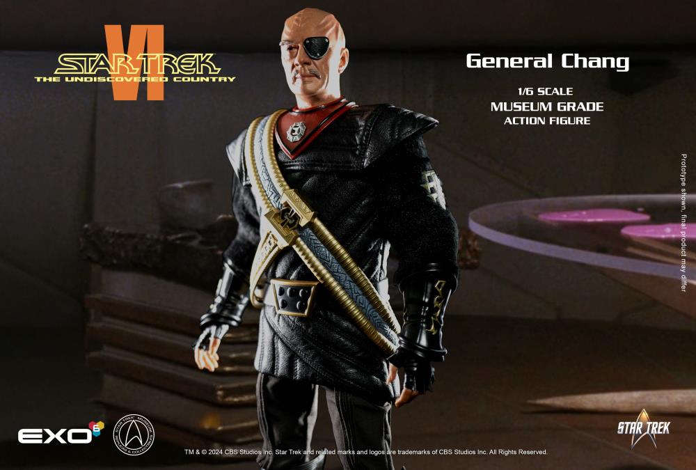 Star Trek VI: The Undiscovered Country General Chang 1/6 Scale Figure Gallery Image 6