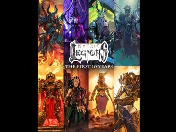 お*ん様 mythic legions Mythic Legions: The First 10 Years Deluxe Hardcover Book