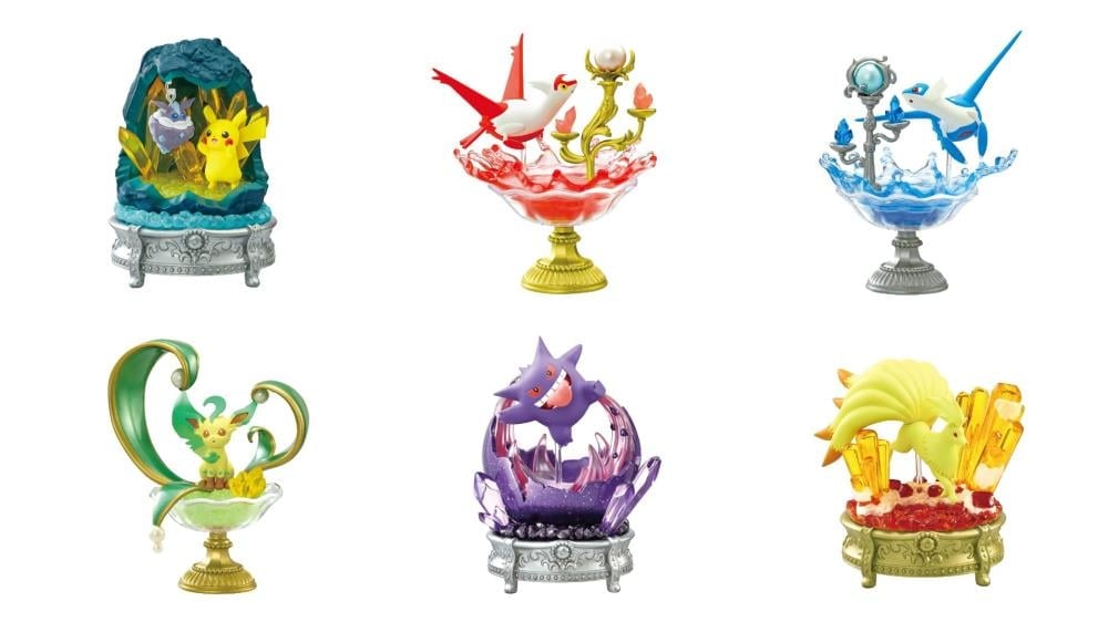 Pokemon Gemstone Collection Vol.3 Boxed Set of 6 Figures