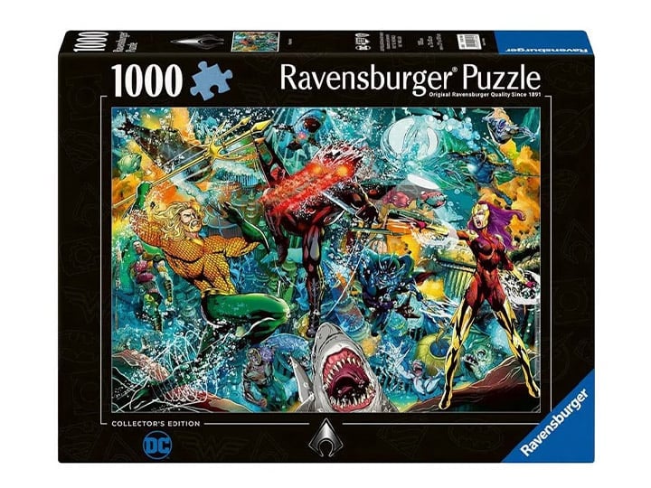 DC Comics Aquaman Collector's Edition 1000-Piece Puzzle Gallery Image 1
