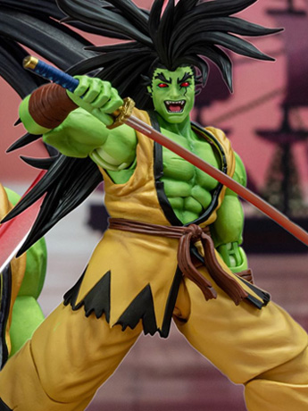 Samurai Shodown VI Rasetsumaru (Green Ver.) 1/12 Scale Exclusive
