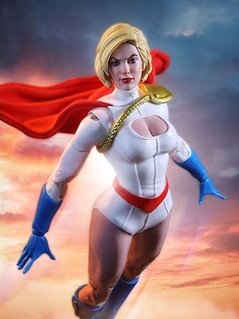 Power Girl 2nd Edition フィギュア Power Girl: Reborn DC Multiverse Collector Edition Power Girl