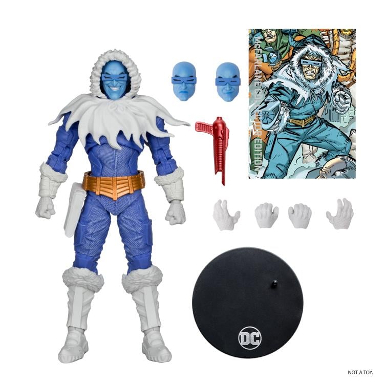 The Rogues DC Multiverse Collector Edition Captain Cold Platinum (Chase) Action Figure Gallery Image 7