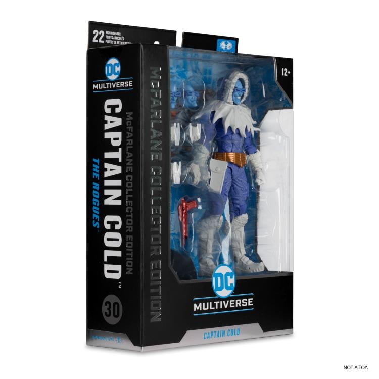 The Rogues DC Multiverse Collector Edition Captain Cold Platinum (Chase) Action Figure Gallery Image 10