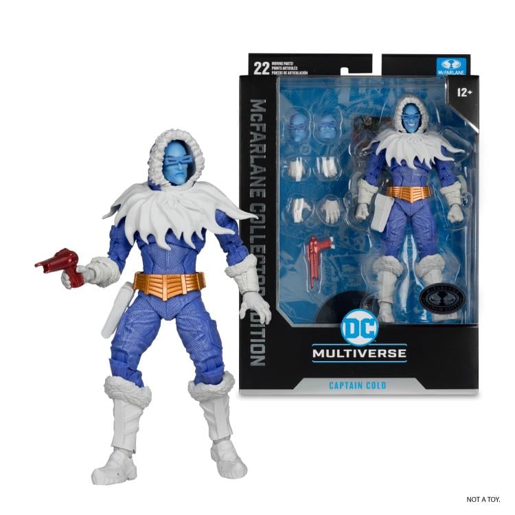 The Rogues DC Multiverse Collector Edition Captain Cold Platinum (Chase) Action Figure Gallery Image 8
