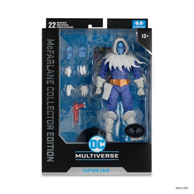The Rogues DC Multiverse Collector Edition Captain Cold Platinum (Chase) Action Figure Gallery Image 9