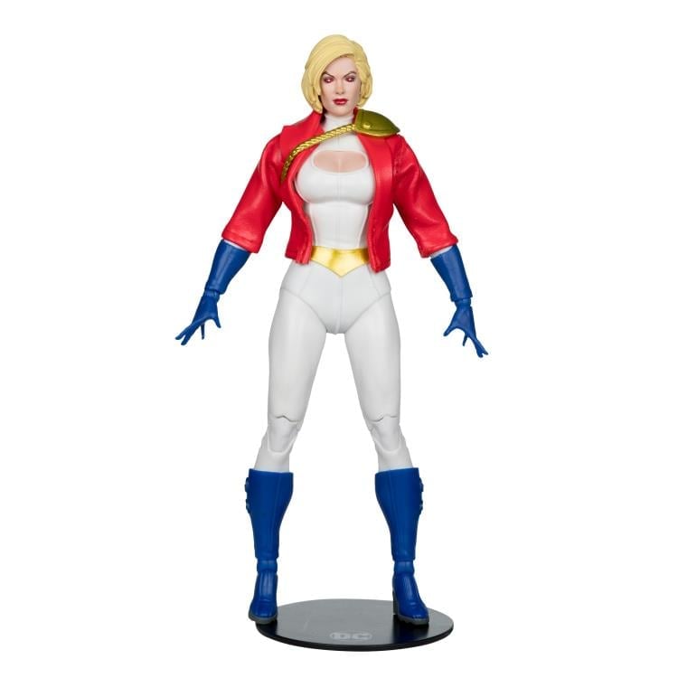 Power Girl: Reborn DC Multiverse Collector Edition Power Girl Platinum (Chase) Action Figure Gallery Image 5