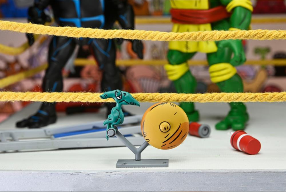 Teenage Mutant Ninja Turtles Adventures Stump Wrestling Turtles (Archie Comics) Four-Pack Gallery Image 9