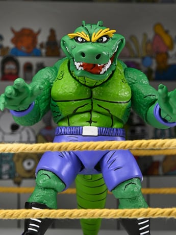【LA正規品】 タートルズフィギュア “STUMP WRESTLING” NECA Teenage Mutant Ninja Turtles Archie Comics Stump Wrestling