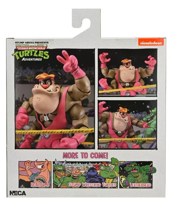 Teenage Mutant Ninja Turtles Adventures Stump Wrestling Cryin' Houn' (Archie Comics) Action Figure Gallery Image 5