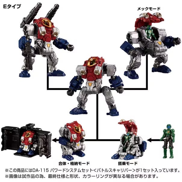 Diaclone DA-115 Powered System (Battles Caliber) Exclusive Set Gallery Image 5