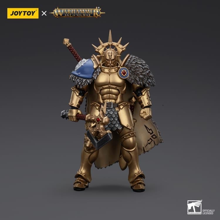 Warhammer The Age of Sigmar Stormcast Eternals The Blacktalons Hendrick the Silver Wolf 1/18 Scale Action Figure Gallery Image 3