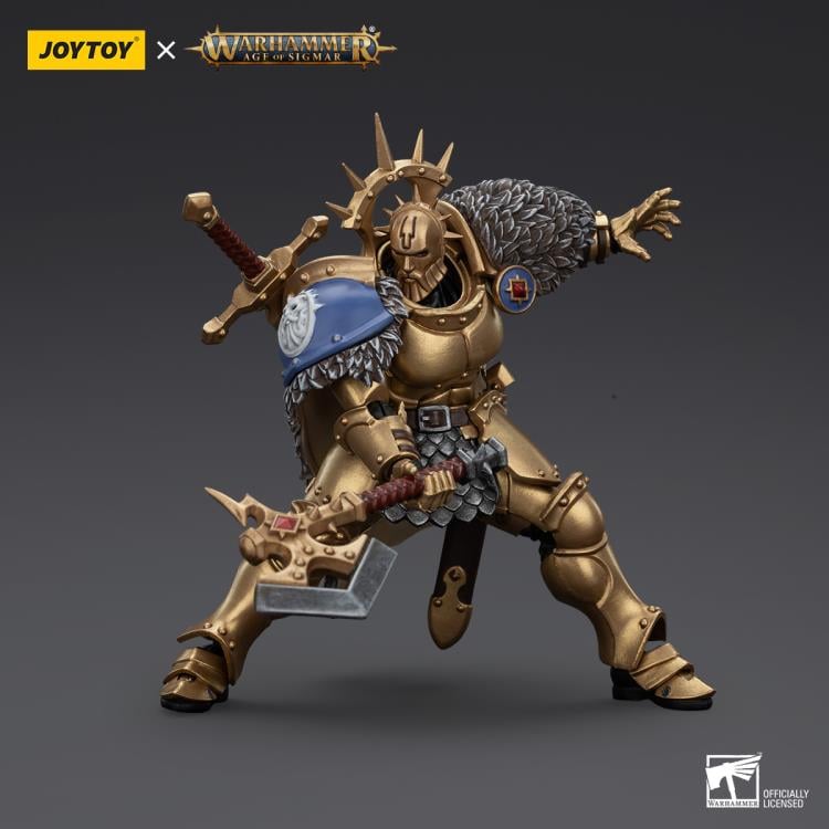 Warhammer The Age of Sigmar Stormcast Eternals The Blacktalons Hendrick the Silver Wolf 1/18 Scale Action Figure Gallery Image 6