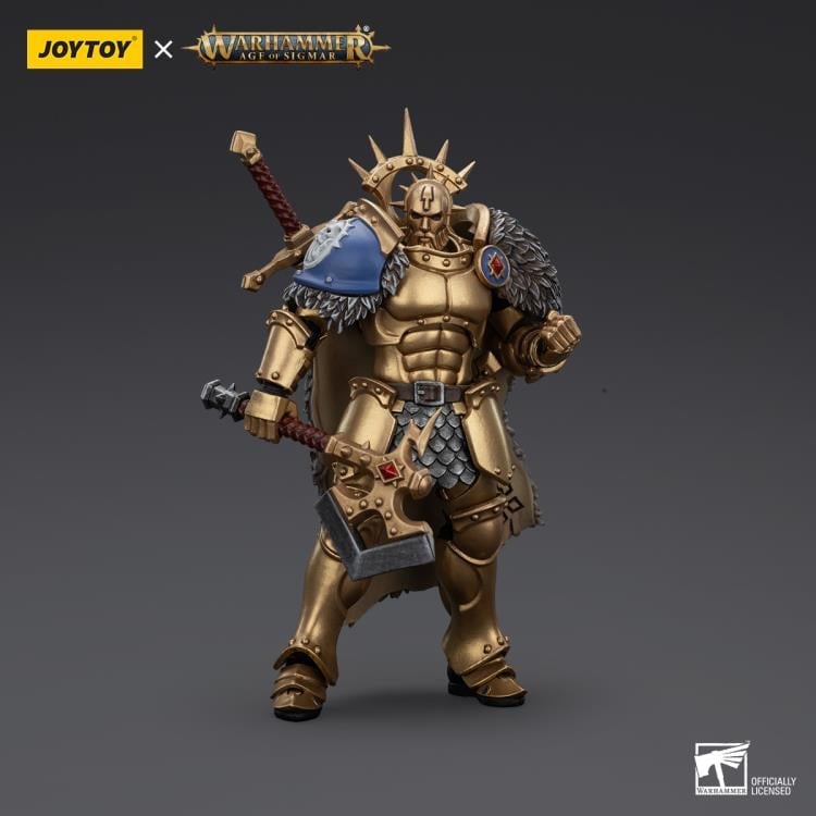 Warhammer The Age of Sigmar Stormcast Eternals The Blacktalons Hendrick the Silver Wolf 1/18 Scale Action Figure Gallery Image 4