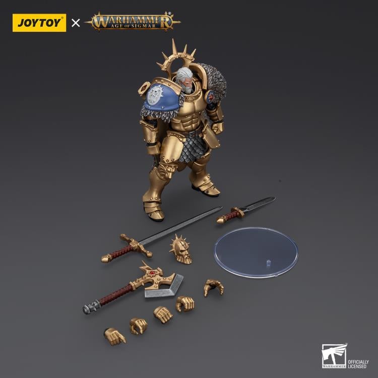 Warhammer The Age of Sigmar Stormcast Eternals The Blacktalons Hendrick the Silver Wolf 1/18 Scale Action Figure Gallery Image 7