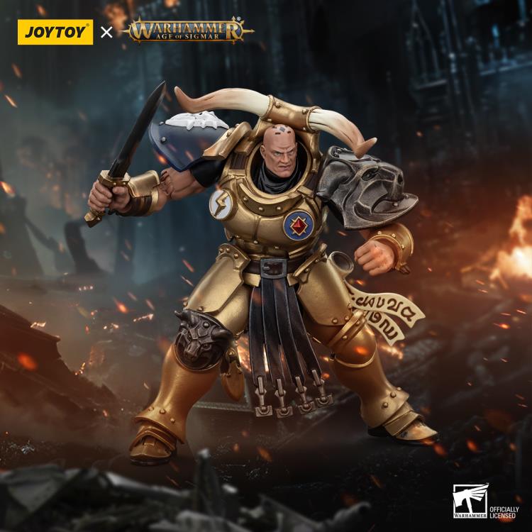 Warhammer The Age of Sigmar Stormcast Eternals The Blacktalons Rostus Oxenhammer 1/18 Scale Action Figure Gallery Image 8