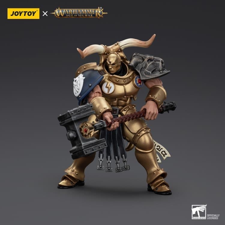 Warhammer The Age of Sigmar Stormcast Eternals The Blacktalons Rostus Oxenhammer 1/18 Scale Action Figure Gallery Image 4