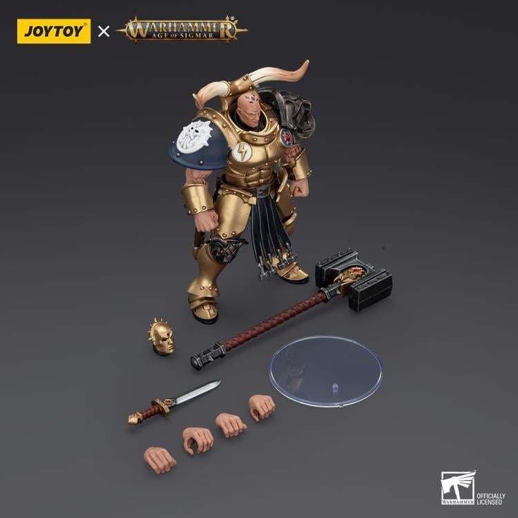 Warhammer The Age of Sigmar Stormcast Eternals The Blacktalons Rostus Oxenhammer 1/18 Scale Action Figure Gallery Image 7