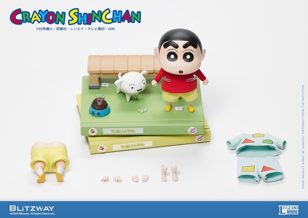 Crayon Shin-chan Legend Anime Shin-chan (Standard Ver.) Action Figure Gallery Image 28