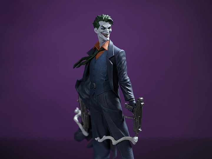 The Joker: Year of the Villain Purple Craze The Joker 1/10 Scale Limited Edition Statue (Gabriele Dell'Otto) Gallery Image 1