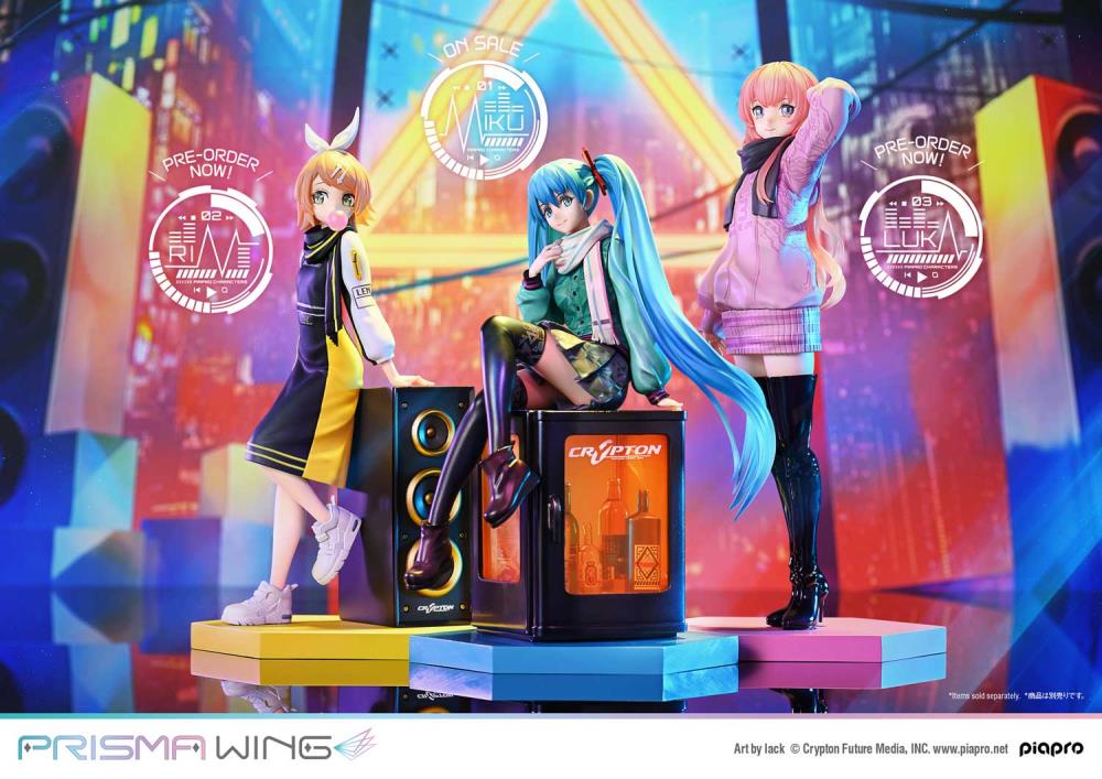 Vocaloid Prisma Wing Kagamine Rin (Art by lack) 1/7 Scale Figure Gallery Image 9