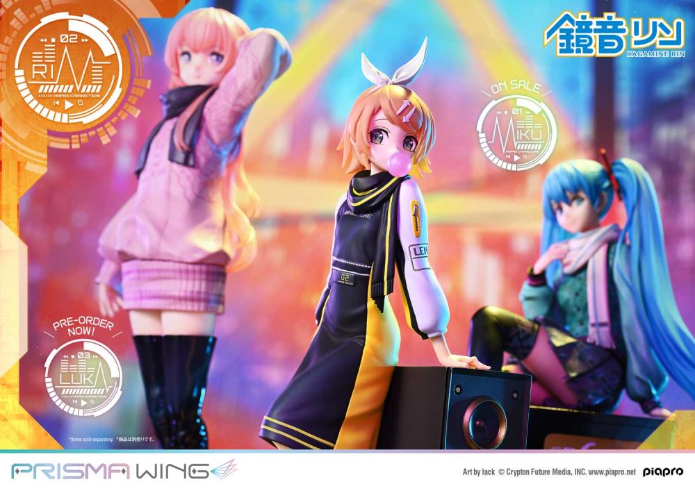 Vocaloid Prisma Wing Kagamine Rin (Art by lack) 1/7 Scale Figure Gallery Image 8