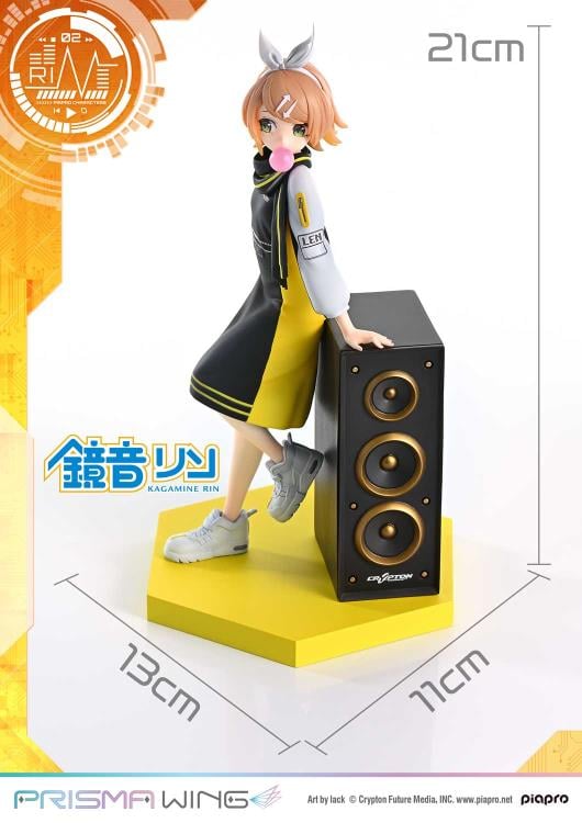 Vocaloid Prisma Wing Kagamine Rin (Art by lack) 1/7 Scale Figure Gallery Image 26