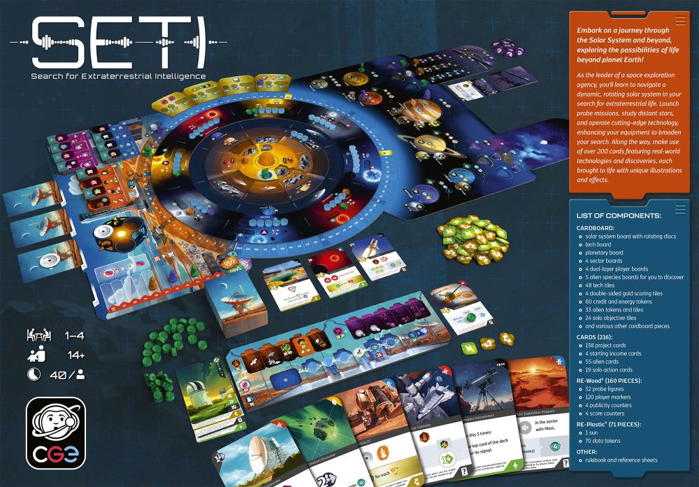 SETI: Search for Extraterrestrial Intelligence Board Game Gallery Image 21
