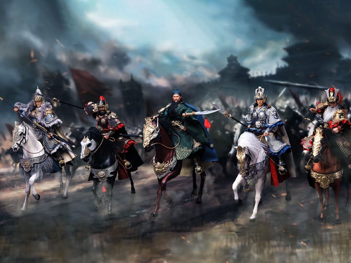 Romance of the Three Kingdoms The Five Tiger-Like Generals Ultimate 1/12 Scale Figure Set Gallery Image 1