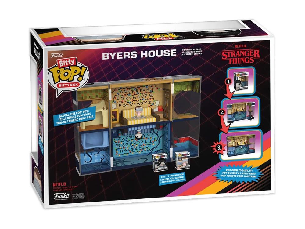 Stranger Things Bitty Pop! Byers House Boxset Gallery Image 8