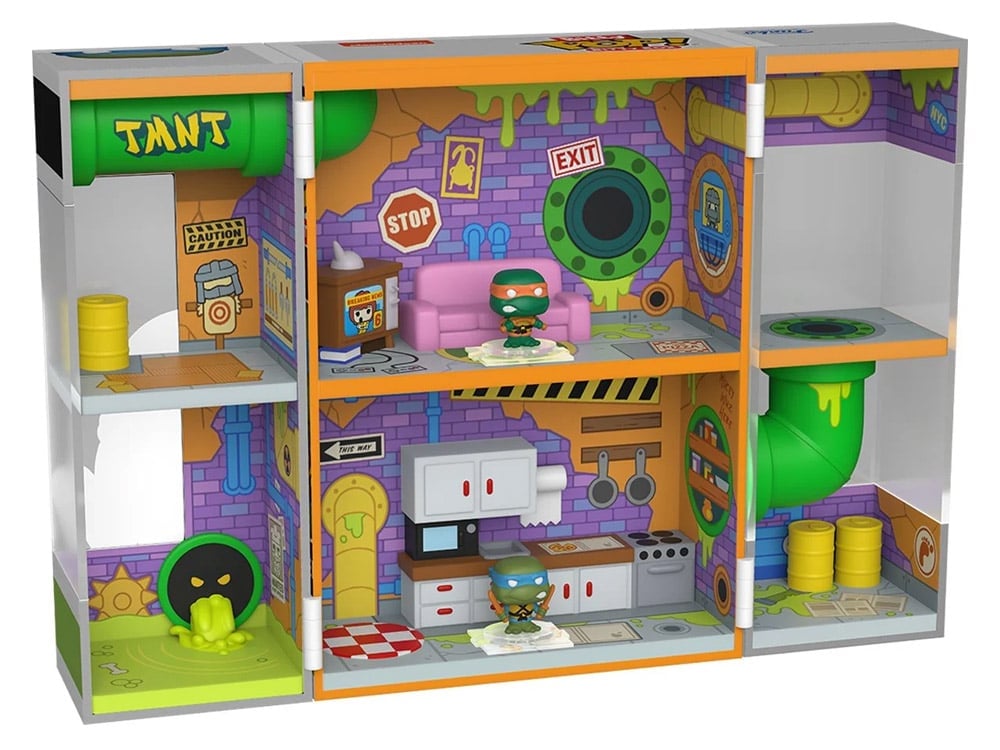 Teenage Mutant Ninja Turtles Bitty Pop! Bitty Box Sewer Lair Gallery Image 1