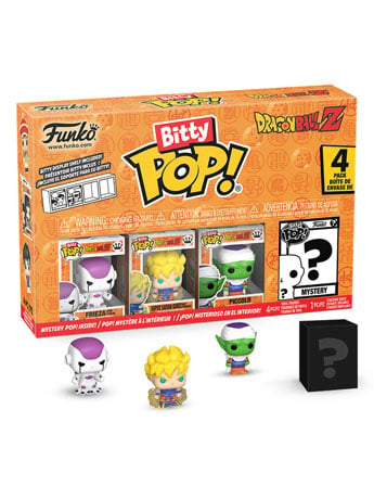 Dragon Ball Z Bitty Pop! Series 4 Four-Pack Gallery Image 2