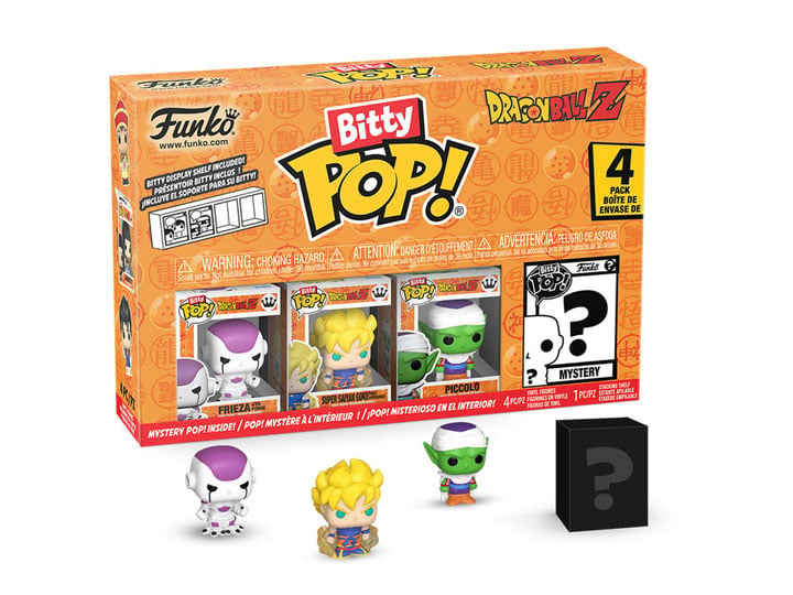 Dragon Ball Z Bitty Pop! Series 4 Four-Pack Gallery Image 1