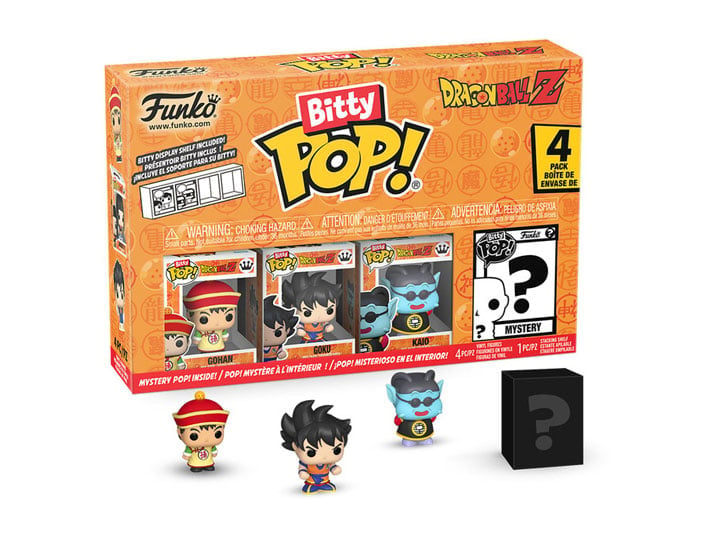 Dragon Ball Z Bitty Pop! Series 1 Four-Pack Gallery Image 1