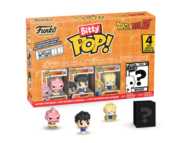 Dragon Ball Z Bitty Pop! Series 3 Four-Pack Gallery Image 1
