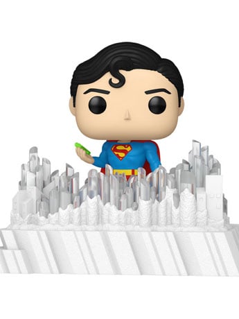 Superman: The Movie (1978) Pop! Deluxe #537 Superman with Crystal (Fortress of Solitude) Gallery Image 2