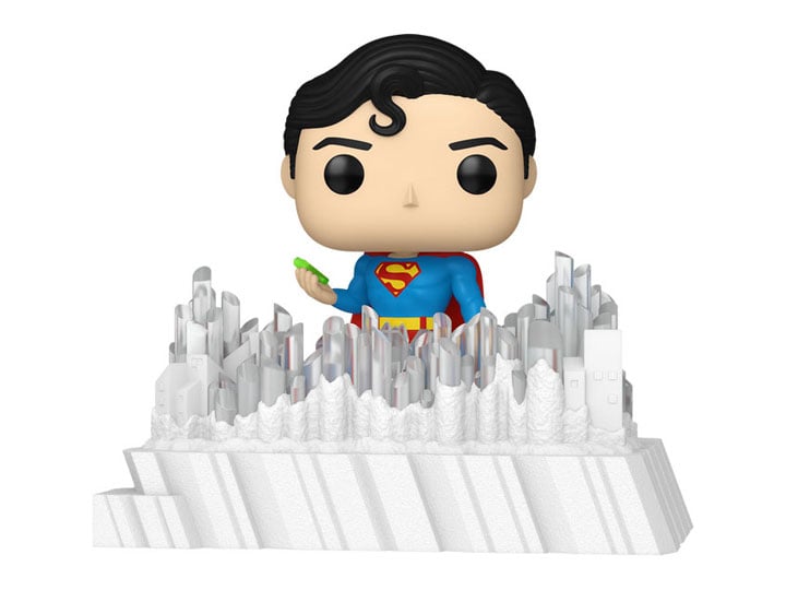 Superman: The Movie (1978) Pop! Deluxe #537 Superman with Crystal (Fortress of Solitude) Gallery Image 1
