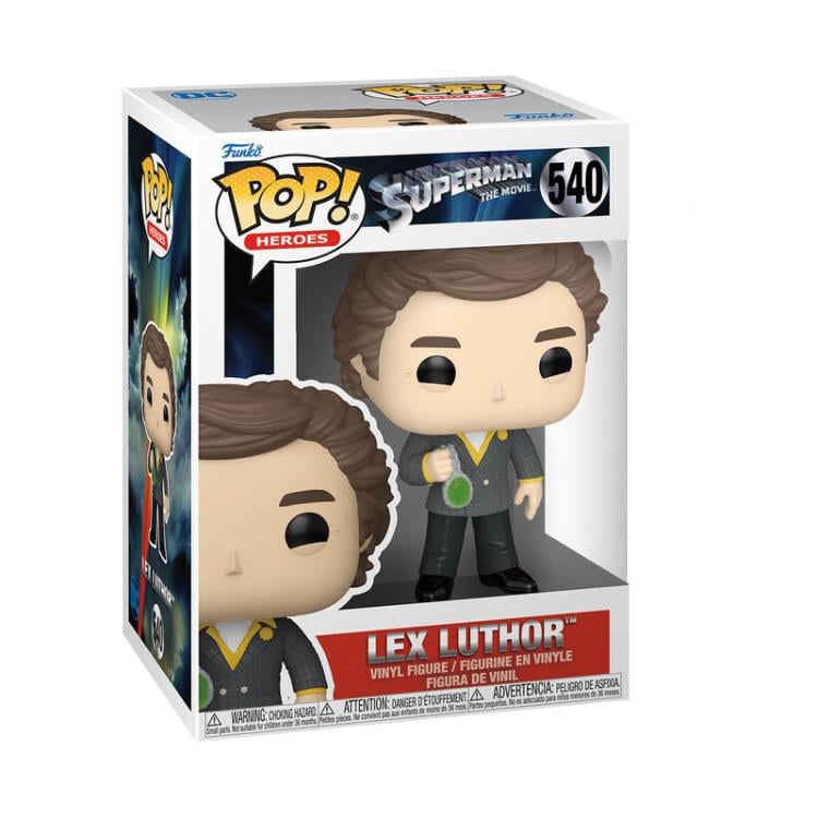 Superman: The Movie (1978) Pop! Movies #540 Lex Luthor with Kryptonite Necklace Gallery Image 3