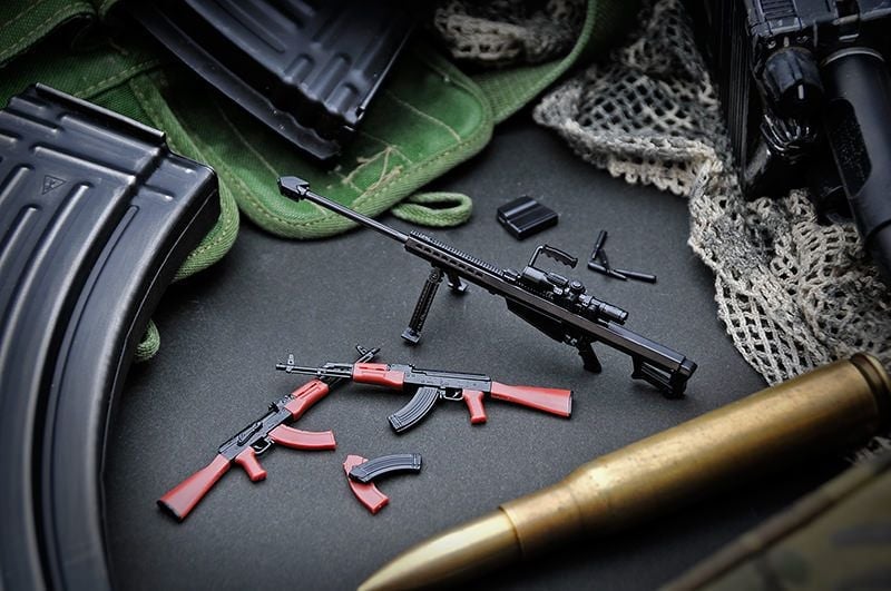 Little Armory LA010 AKM 1/12 Scale Accessory Set Gallery Image 4