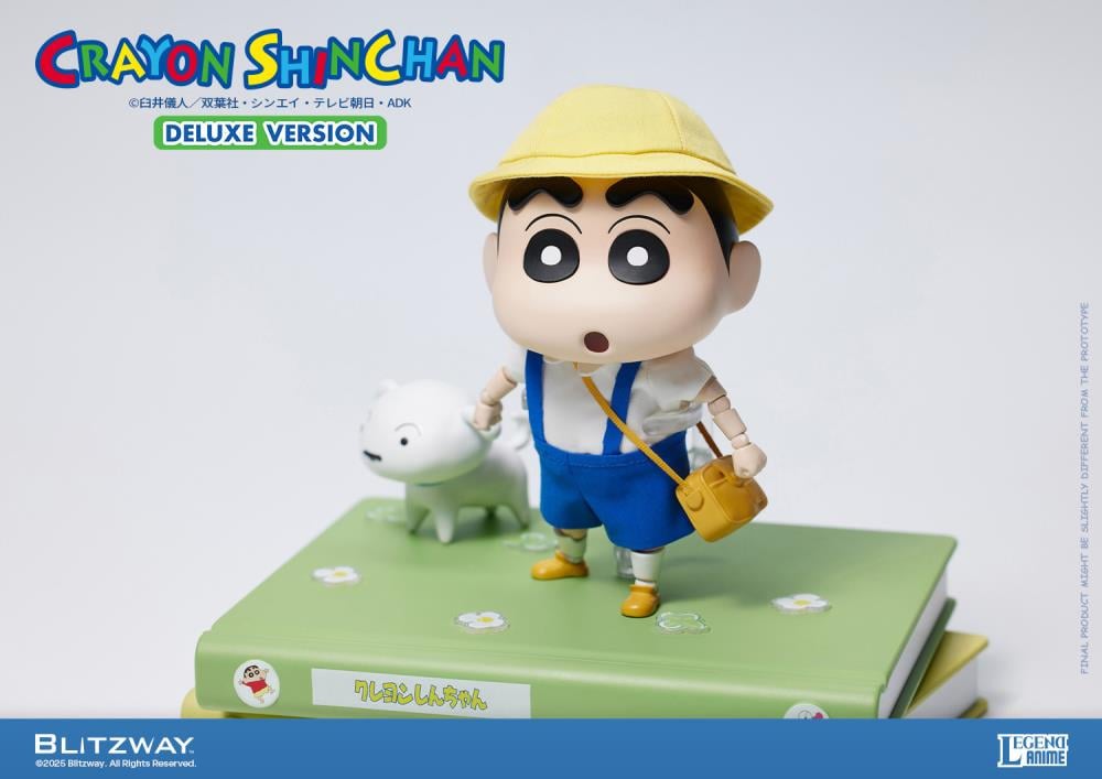 Crayon Shin-chan Legend Anime Shin-chan (Deluxe Ver.) Action Figure