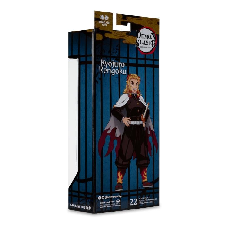 Demon Slayer: Kimetsu no Yaiba Kyojuro Rengoku (Ver.2) 7" Action Figure Gallery Image 15